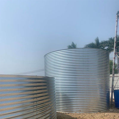 calidad  RAS Cultivating Lvju Hot Dipped Galvanized Stock Tank Corrugated Steel Water Tank Bowl fábrica