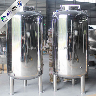 calidad  Water treatment for sale stainless steel water storage tank 1000l with good price fábrica